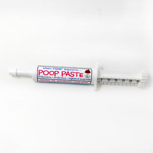 Poop Paste! When Poop Happens! Stop Diarrhea, Gas, Upset Tummy, Travel Pukes, For Dogs and Cats